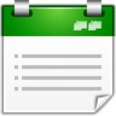 View calendar list icon