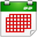 View calendar month icon