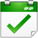 View calendar tasks icon