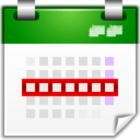 View calendar week icon