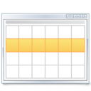 View calendar week icon