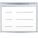 View list text icon