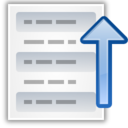 View sort descending icon