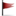 Flag red icon 16x16