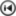 Media skip backward icon 16x16