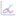 Office chart line icon 16x16