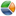 Office chart pie icon 16x16