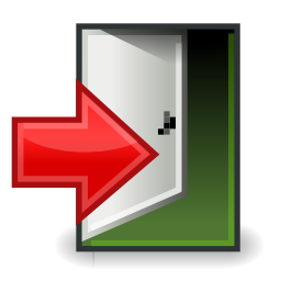 Application exit icon 256x256