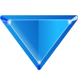 Arrow down icon 256x256