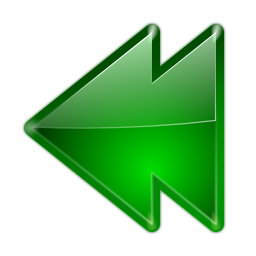 Arrow left double icon 256x256
