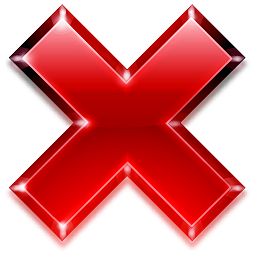 Dialog cancel icon 256x256