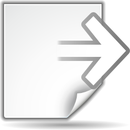 Document export icon 256x256
