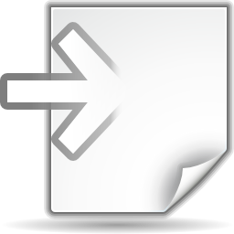 Document import icon 256x256