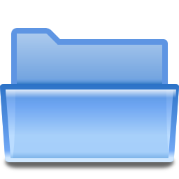 Document open folder icon 256x256