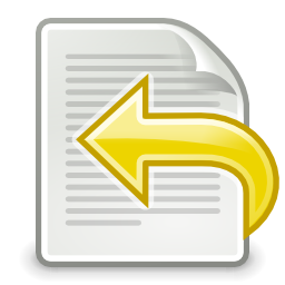 Document revert icon 256x256