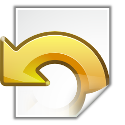 Document revert icon 256x256