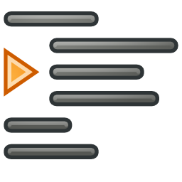 Format indent more icon 256x256