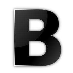 Format text bold icon 256x256