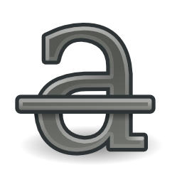 Format text strikethrough icon 256x256