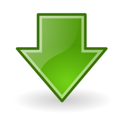 Go down icon 256x256