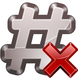 Irc close channel icon 256x256