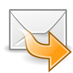 Mail forward icon 256x256