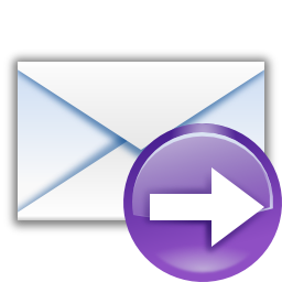 Mail forward icon 256x256