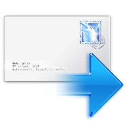 Mail forward icon 256x256