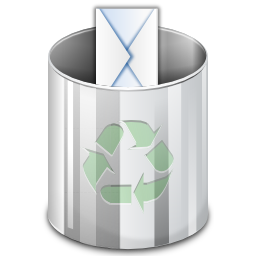 Mail mark junk icon 256x256