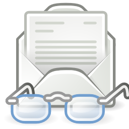 Mail mark read icon 256x256