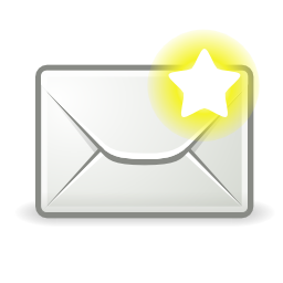 Mail mark unread icon 256x256