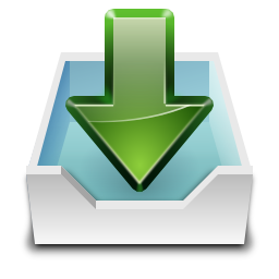 Mail receive icon 256x256