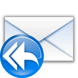Mail reply all icon 256x256