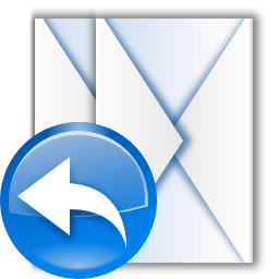 Mail reply list icon 256x256
