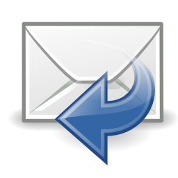 Mail reply sender icon 256x256