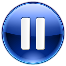 Media playback pause icon 256x256