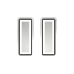 Media playback pause icon 256x256