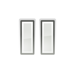 Media playback pause icon 256x256