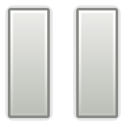 Media playback pause icon 256x256