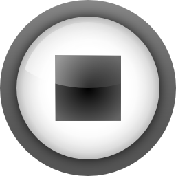 Media playback stop icon 256x256
