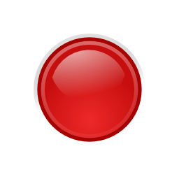 Media record icon 256x256