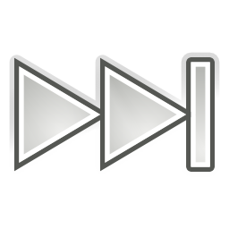 Media skip forward icon 256x256