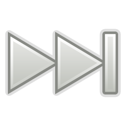 Media skip forward icon 256x256