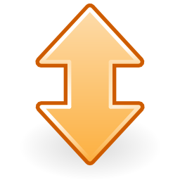 Object flip vertical icon 256x256