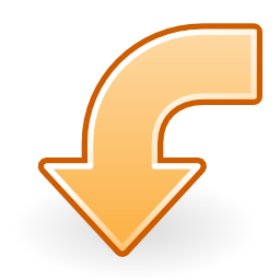 Object rotate left icon 256x256