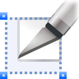 Transform crop and resize icon 256x256
