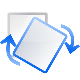 Transform rotate icon 256x256