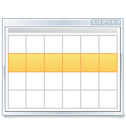 View calendar week icon 256x256