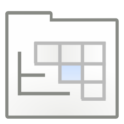 View process all tree icon 256x256