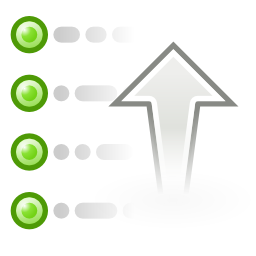 View sort ascending icon 256x256